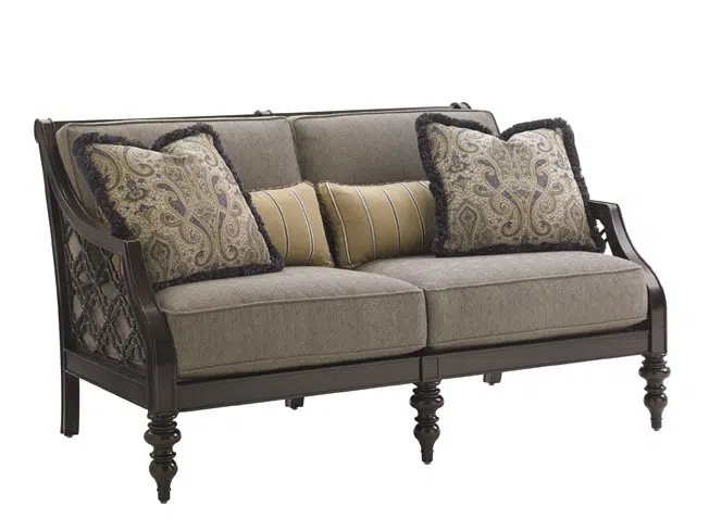 Royal Kahala Black Sands Love Seat from Hauser's Patio in San Diego, CA