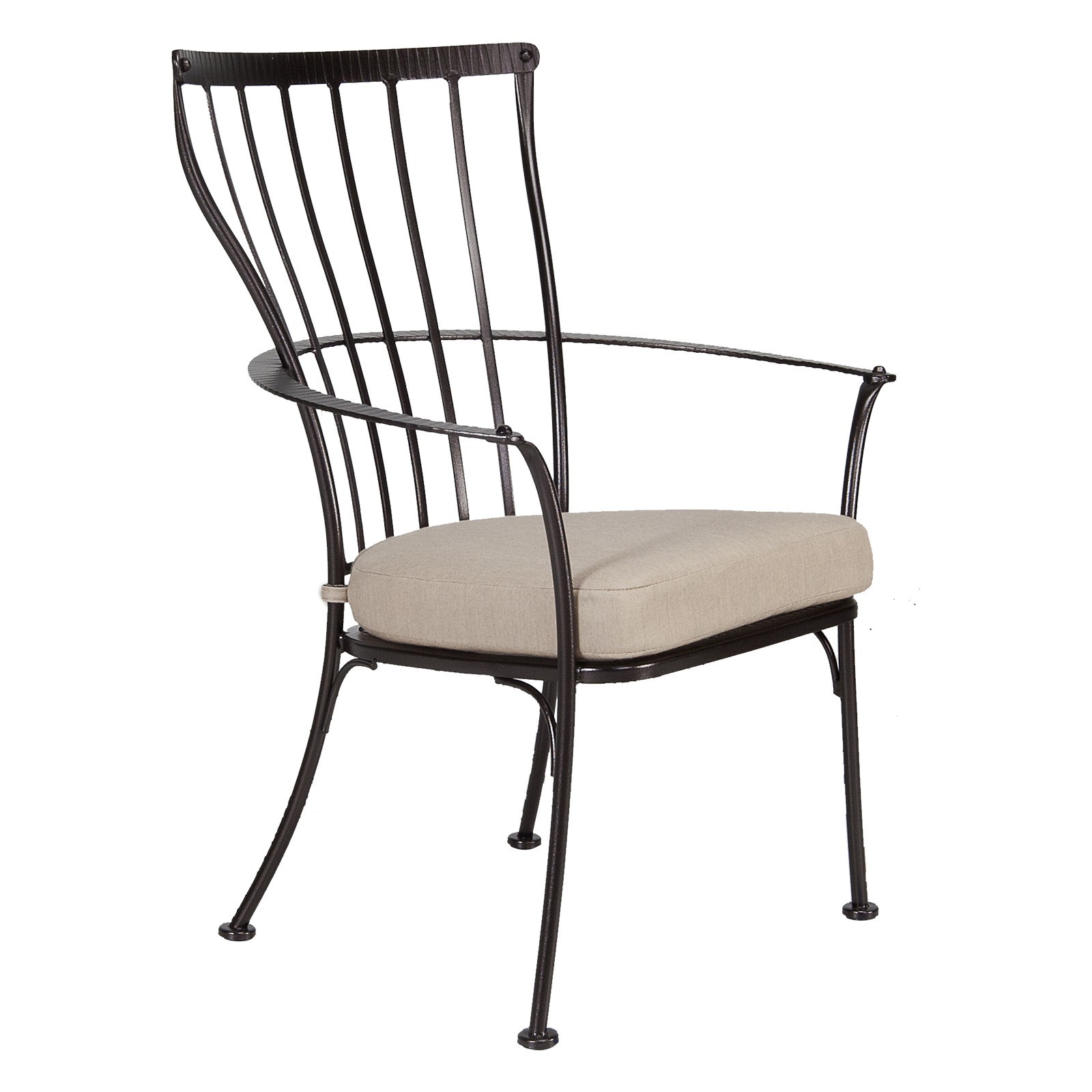 Monterra dining arm chair hausers patio