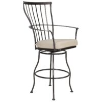 Monterra Swivel Bar Stool With Arms