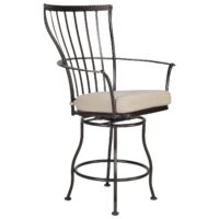 Monterra Swivel Counter Stool With Armsnbsp - Hausers Pationbsp