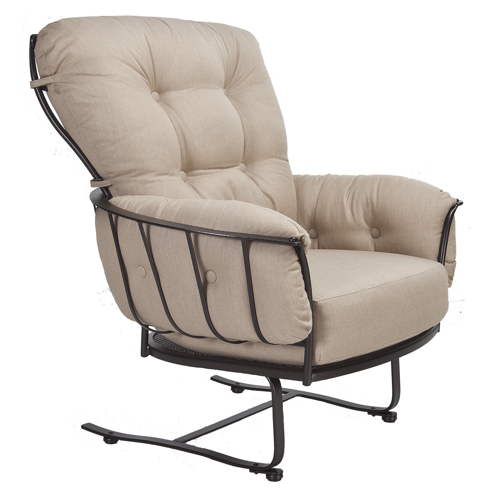 Monterra spring base lounge chair hausers patio