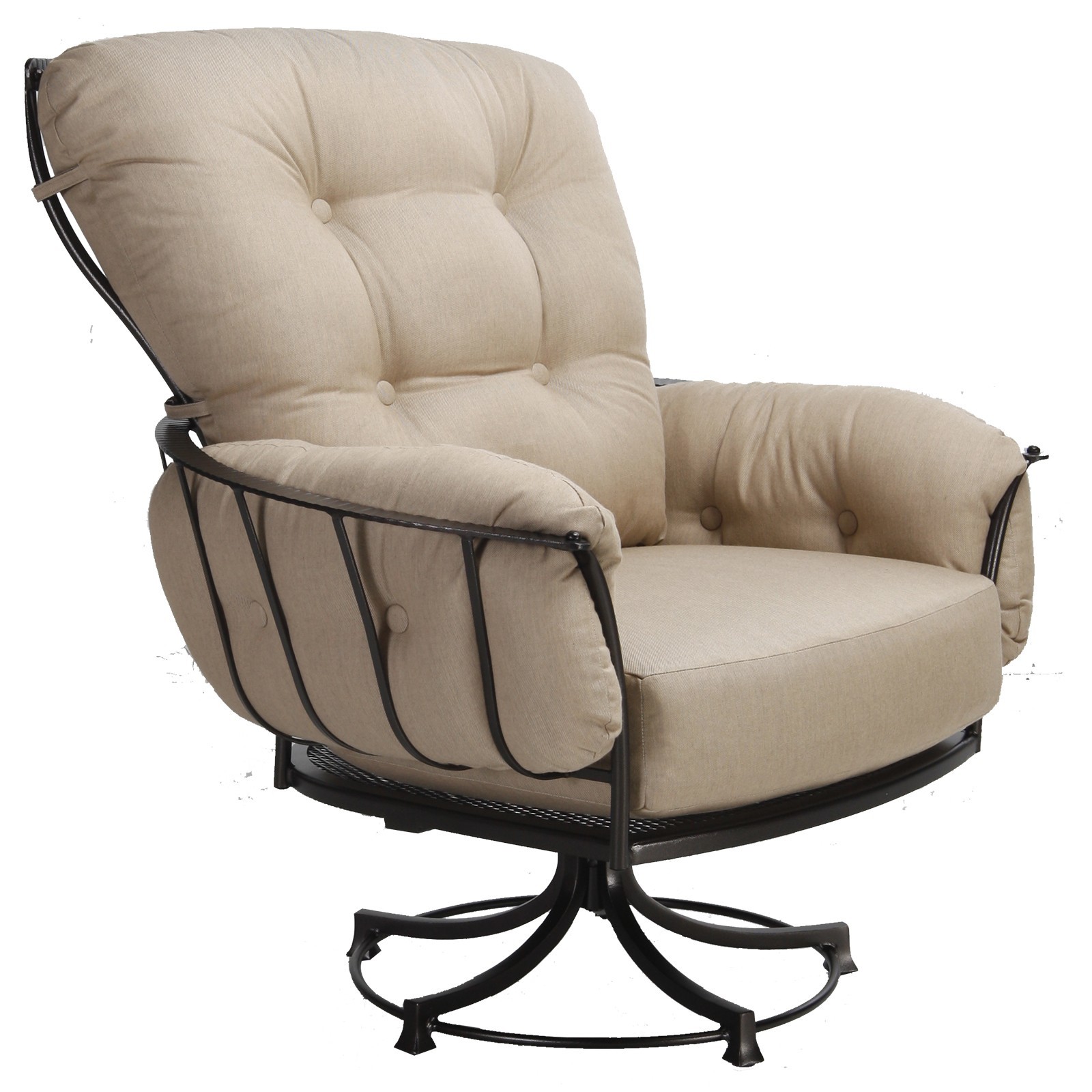 Monterra swivel rocker lounge chair luxury outdoor living by hausers patio