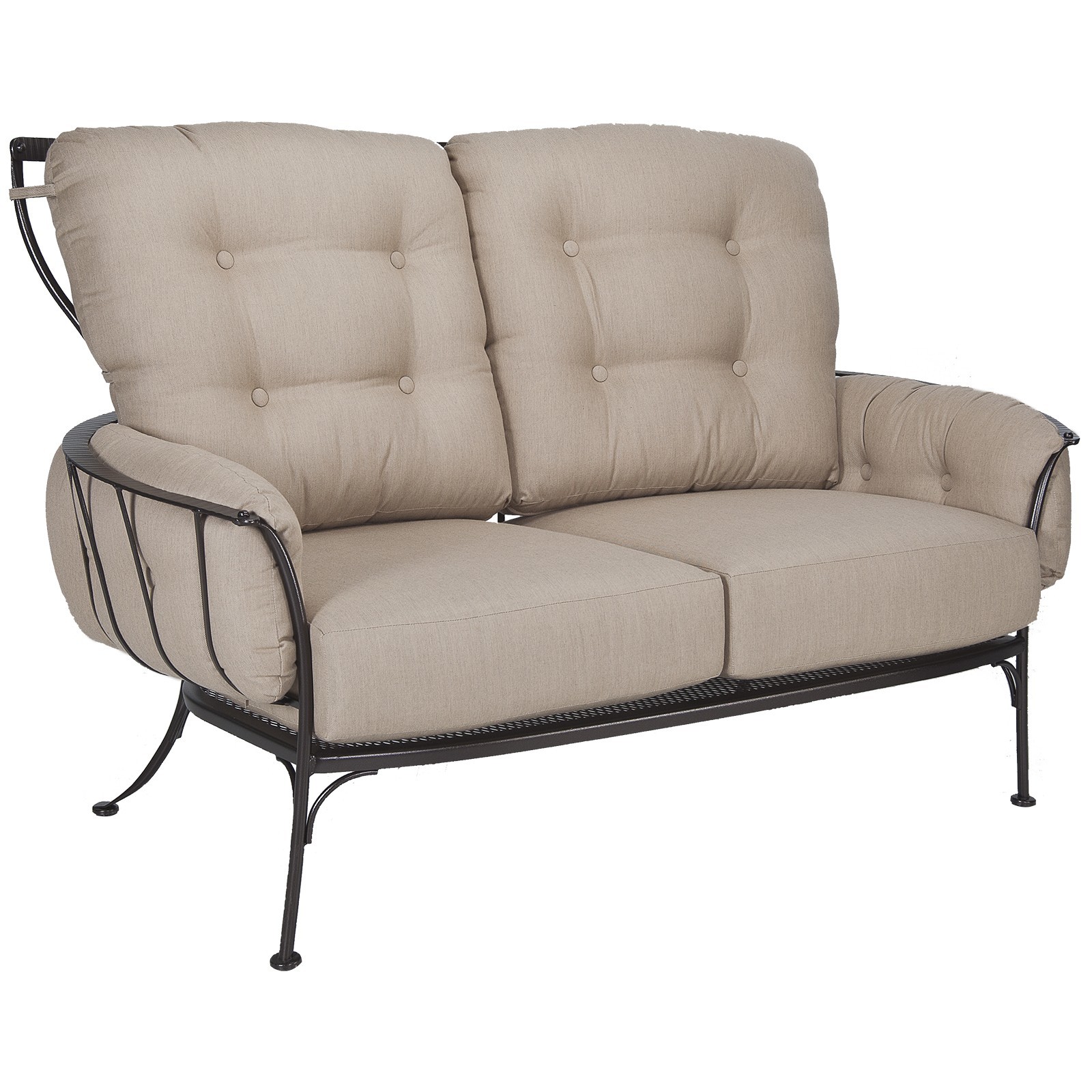 Monterra love seat luxury outdoor living by hausers patio