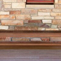 Opal 72 Bench W Arms Hausers Patio