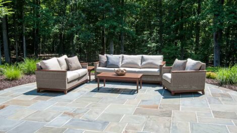 Outdoor sofa and loveseat luxury outdoor living by hausers patio