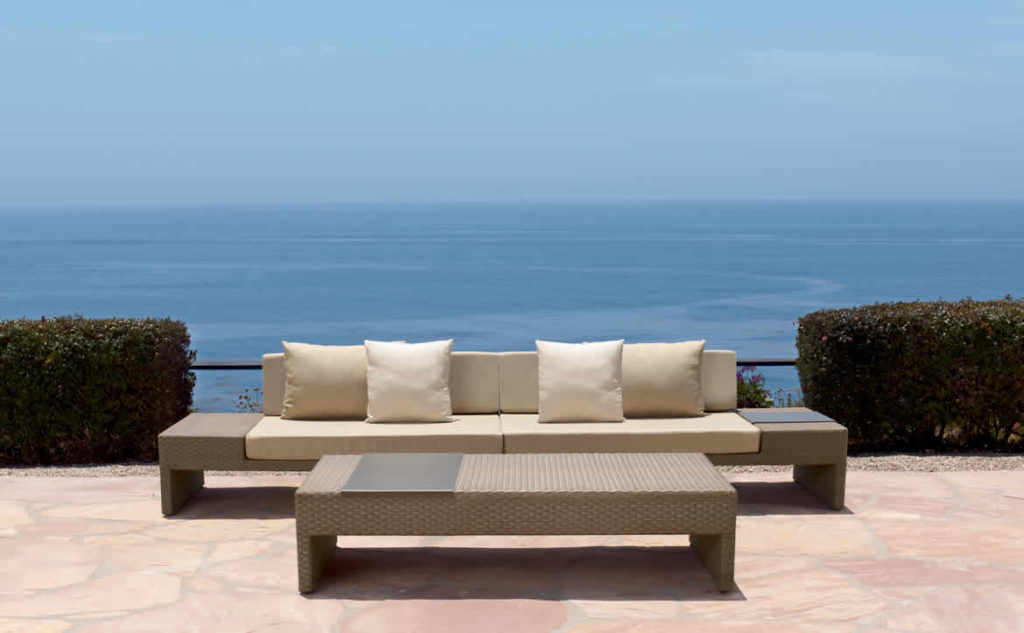 Brown jordan sofa luxury outdoor living by hausers patio