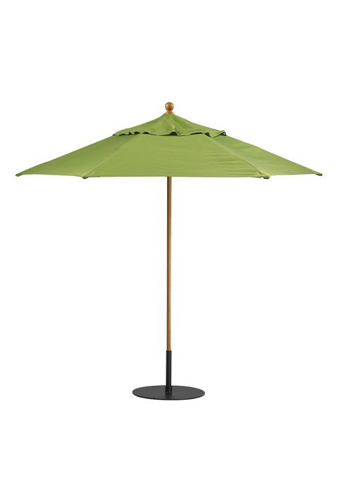 Green outdoor umbrella from hausers patio luxury outdoor living by hausers patio