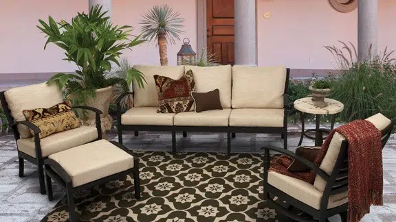Castellano bungalow sofa luxury outdoor living by hausers patio