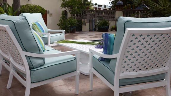 Castellano Ivy chairs Hausers Patio