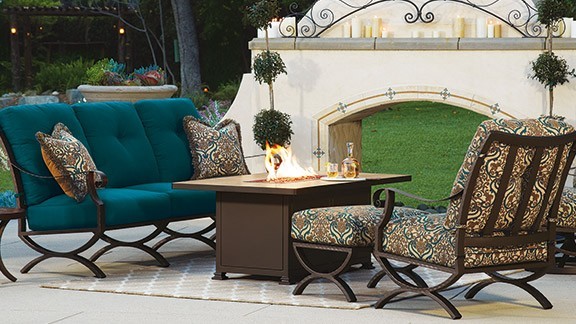Casual Fireside by OW Lee Hausers Patio