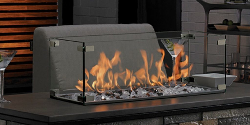 Gas fire pit surround luxury outdoor living by hausers patio