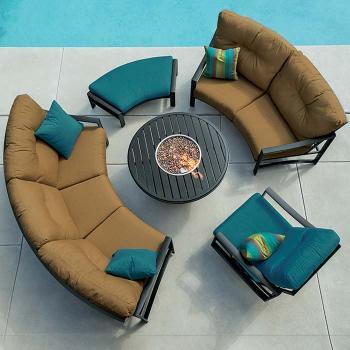 Tropitone kenzo cushion group luxury outdoor living by hausers patio