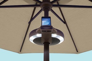 Treasure garden umbrella light kit luxury outdoor living by hausers patio