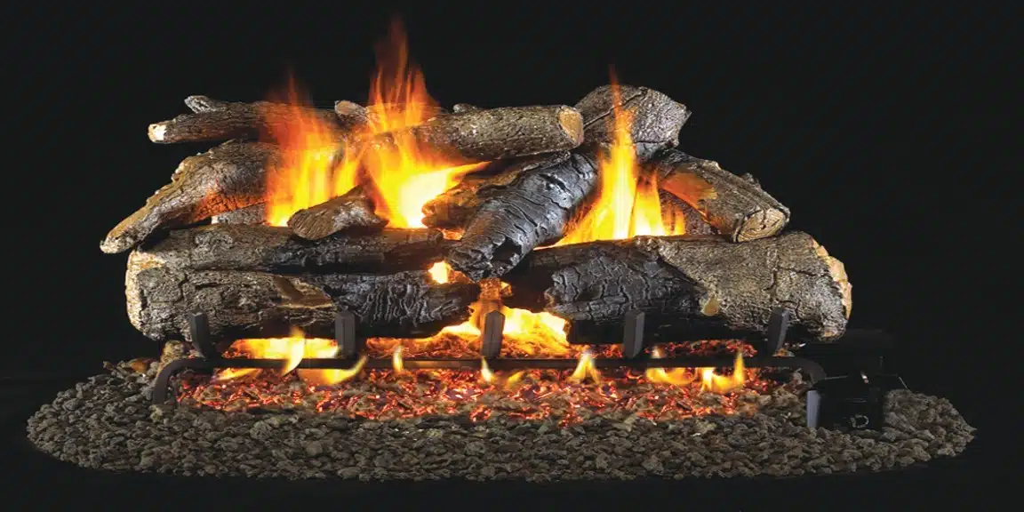 gas fireplace logs