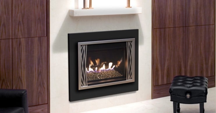 vented gas fireplaces - Hausers Patio