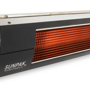 SUNPAK 34,000 BTU DIRECT SPARK HEATER  W/ CURVED FASCIA TRIM NG or LP STAINLESS 