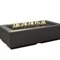 Louvre outdoor gas fire pit