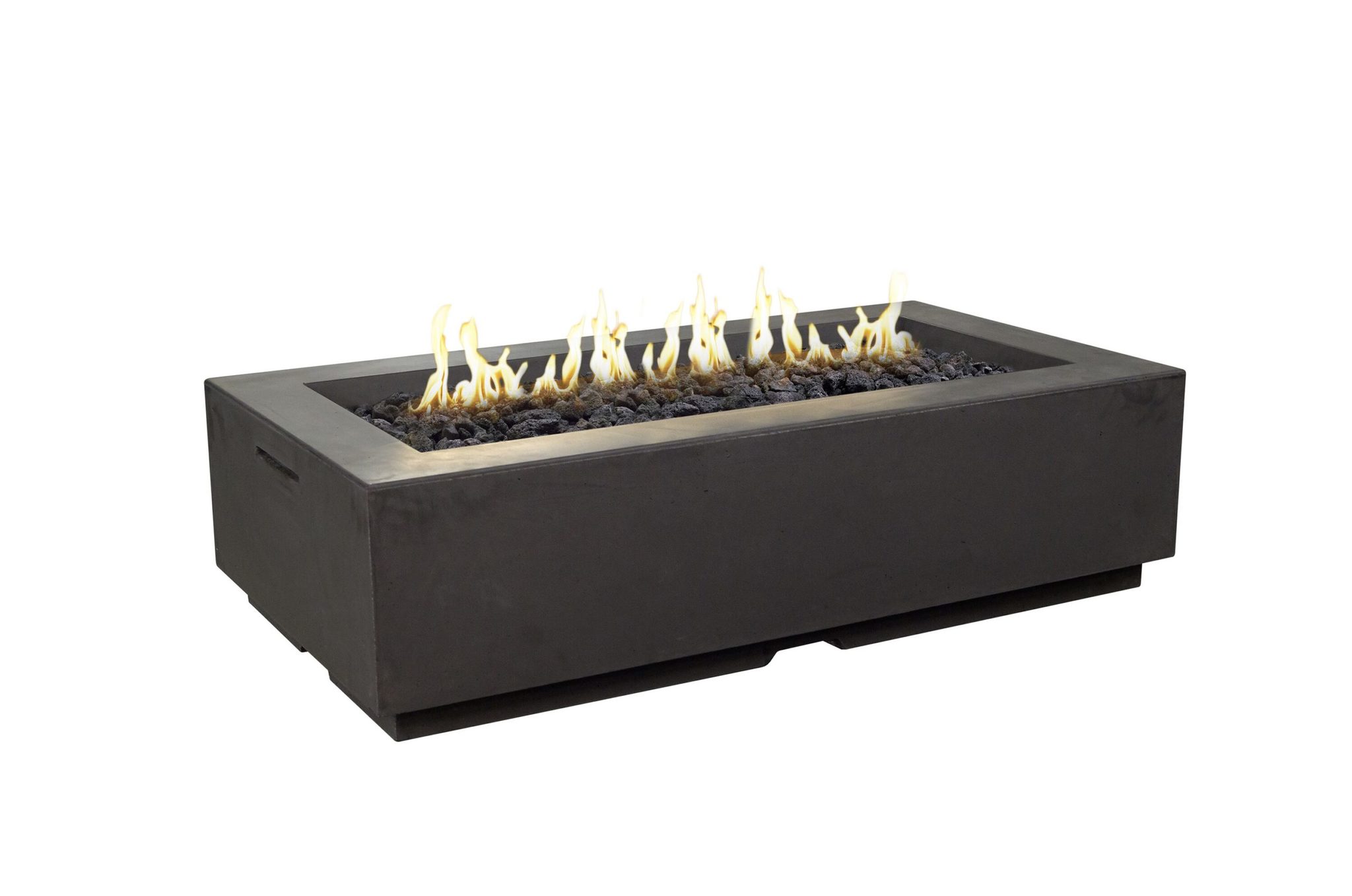 Louvre outdoor gas fire pit Hausers Patio