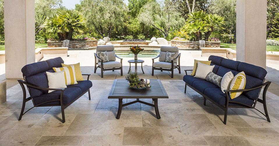 Corsica cushion seating luxury outdoor living by hausers patio