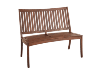 Richmond curved bench Hausers Patio
