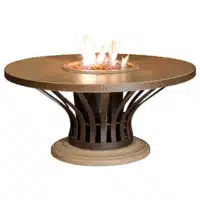 Fiesta firetable luxury outdoor living by hausers patio