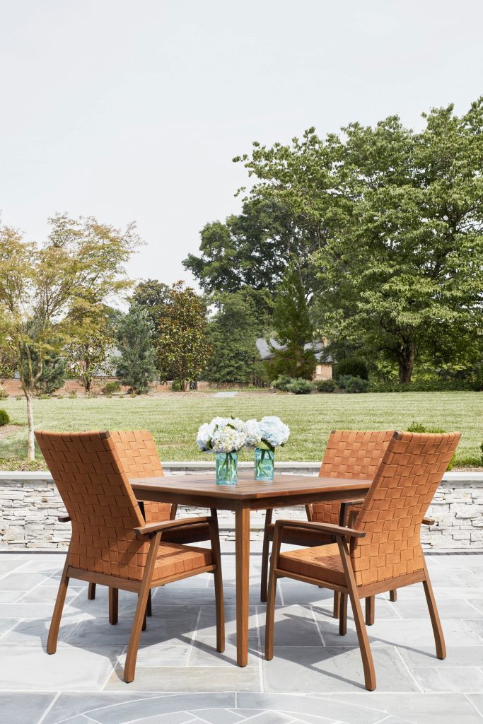 Jensen outdoor eflex arm chair bronze luxury outdoor living by hausers patio