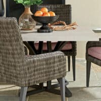 Woven outdoor Dining Chairs