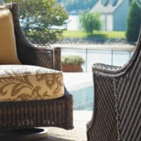 Woven Outdoor Lounge Chairs