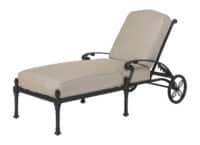 Cushion chaises and sun loungers at hausers patio luxury outdoor living by hausers patio