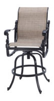 Sling barstools at hausers patio luxury outdoor living by hausers patio