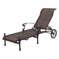 Florence Woven Chaise Lounge Hausers Patio