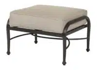 Verona cushion ottoman at hausers patio luxury outdoor living by hausers patio
