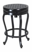 Backless outdoor swivel stool from Hauser's Patio