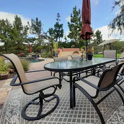 Replacement slings for patio furniture at hauser luxury outdoor living by hausers patio's Patio