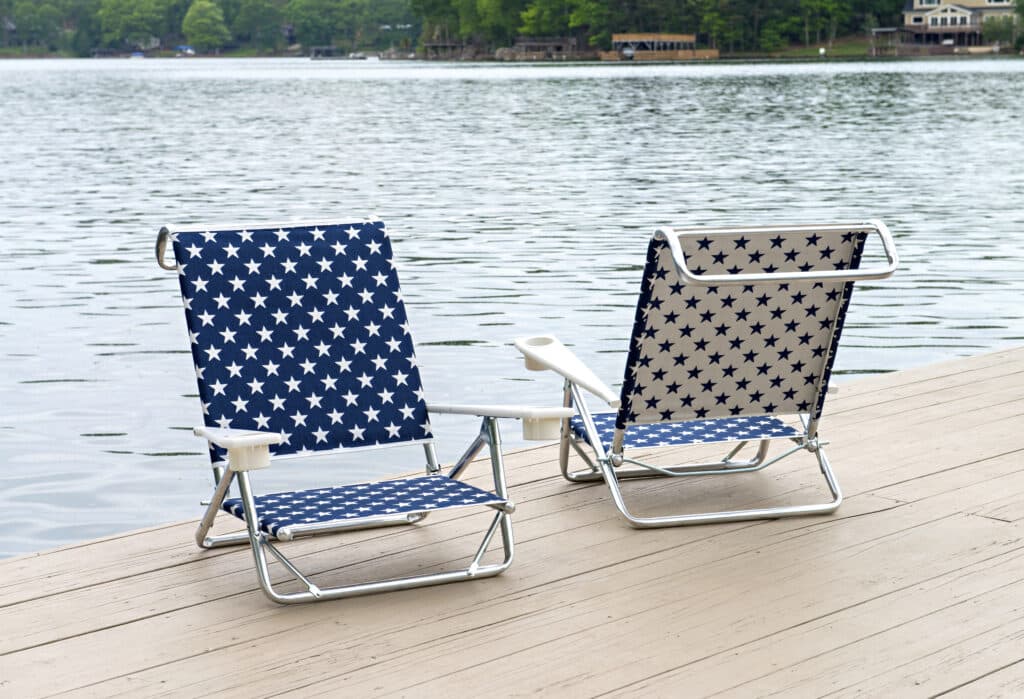 Telescope beach chairs at hauser luxury outdoor living by hausers patio's Patio