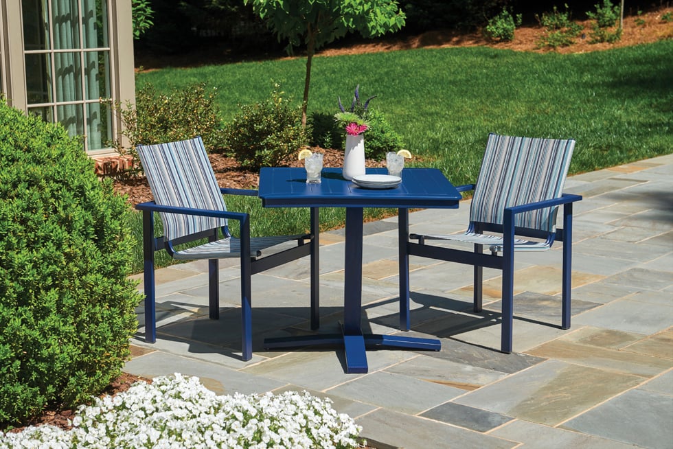 4-piece cantilever offset patio umbrella base stand w/ carry handles Heavy-Duty 4-Piece Umbrella Base Weights
